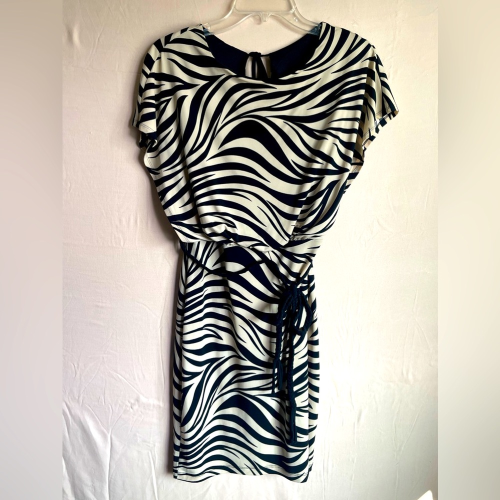 Zebra Print Dress